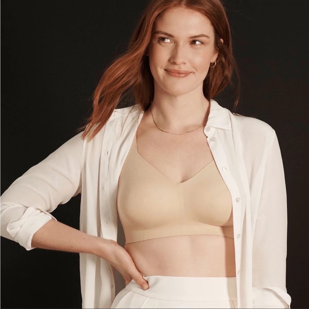 Evelyn Bobbie The Beyond Bra In Sand Size Large